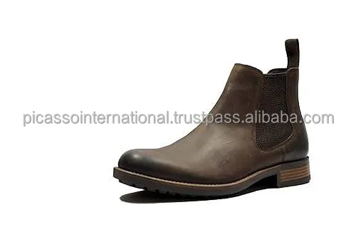 Direct Factory Price Wholesale Quantity Supplier Good Quality Men's Casual Genuine Leather Boot Cow Hide Soft Feature Oxford