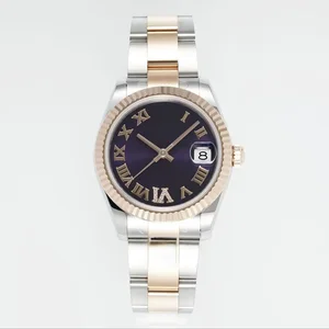 Brand Designer Luxury High-Quality Black Dial Stainless Steel Men's Mechanical Watch Waterproof Automatic Business Casual Watch