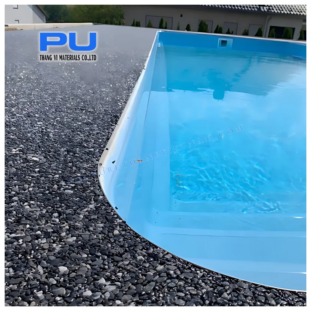 Resin-Washed Stone Flooring for Construction Resin Bound Driveway and Floor Washed Stone with Putty Epoxy Gravel