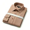 Cuadros vichy marrones