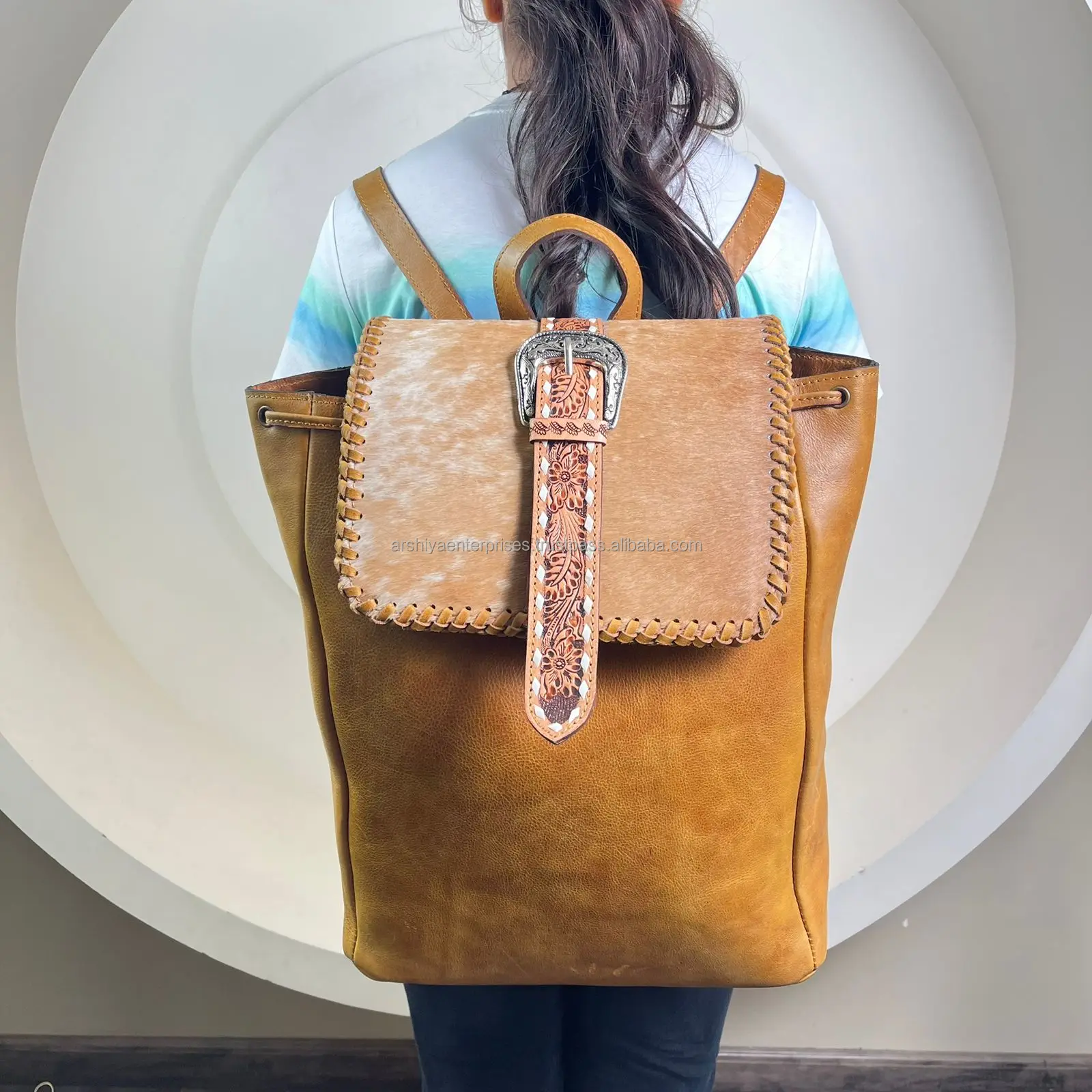 cute teal backpack leather American Darling Turquoise Aztec #HJ4186-010 Padded leather backpack straps Klein Tools Black with Color:Glow Night Rider 5628