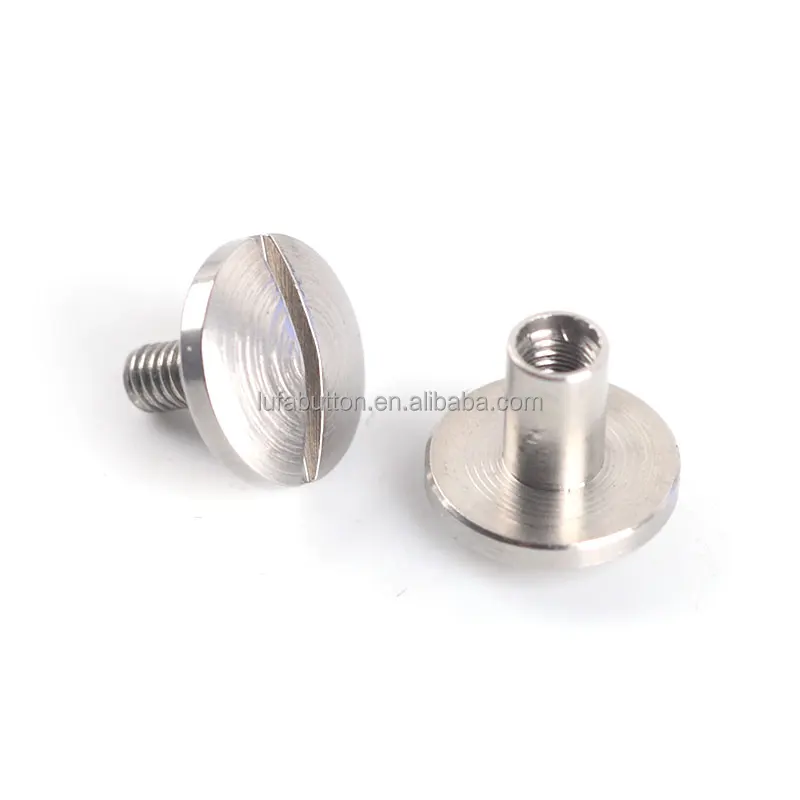 Производитель нержавеющая сталь винтовая заклепка винт для ногтей кожаный ремень шитья 4-20 мм