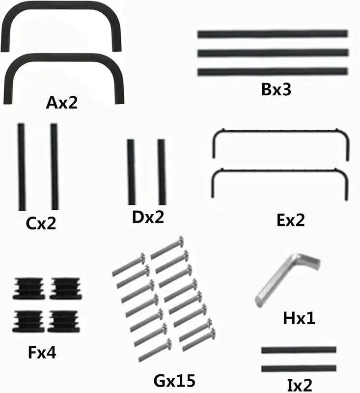 UDEAR Parts List
