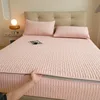 Bordure en coton rose