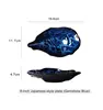 Assiette de style japonais de 8 pouces - Gemstone Blue)