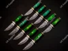 Green Wood & Brass Guard Pommel