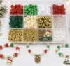 Cuentas navideñas con dije