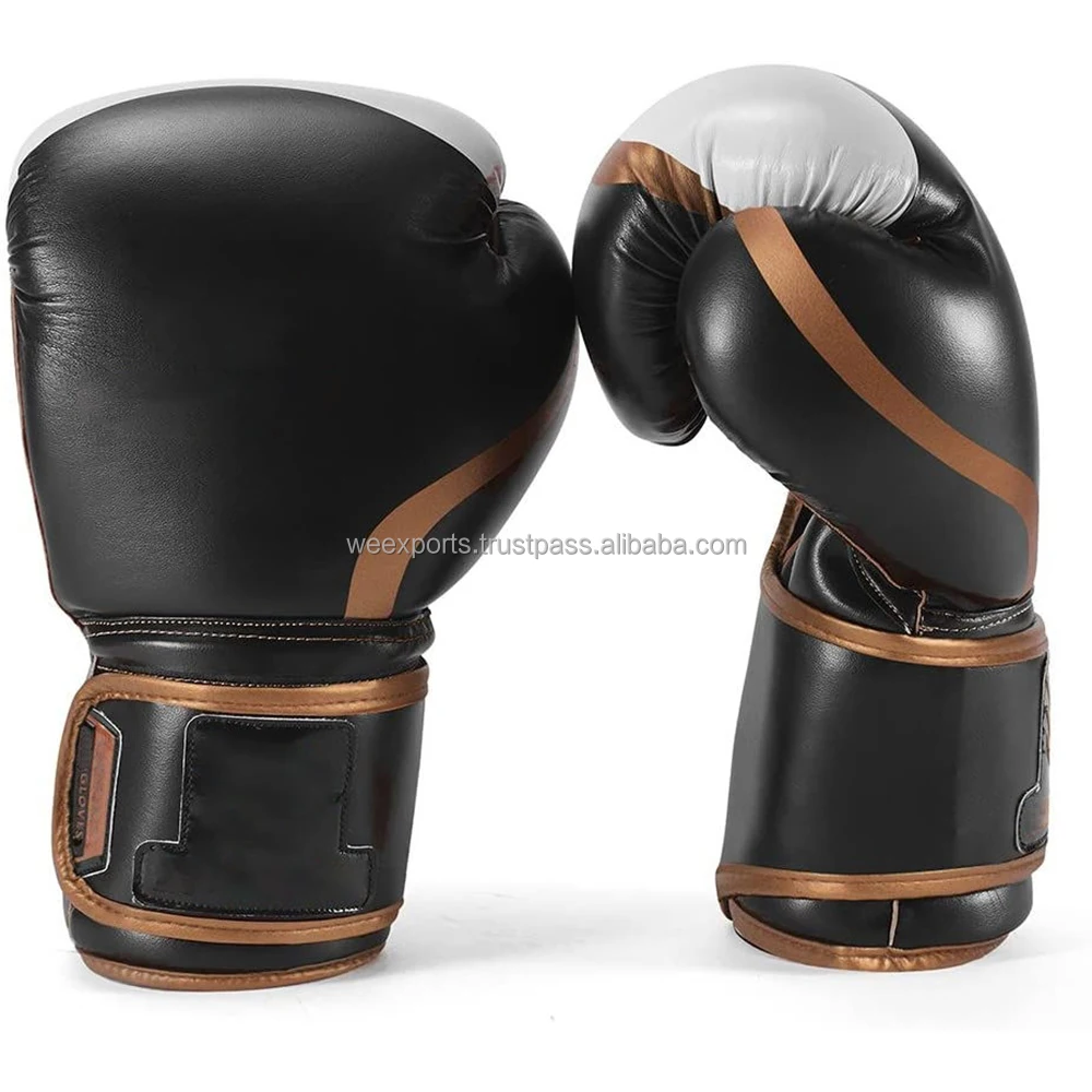 Professional Boxing Gloves Cowhide Leather Custom Design And Logo Hand Made In Pakistan Luxury