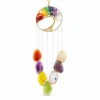 Crystal Tree of Life Wind Chime-7 Chakra Agate Slices