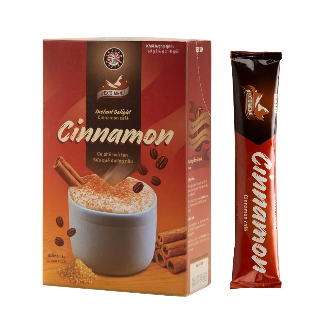 Instant Cinnamon Flavor Coffee Mix - 3 IN 1 Delight