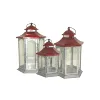 Red and Galvanized