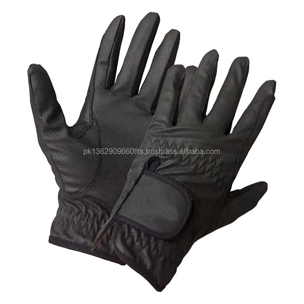 Kids Durable Long Riding Horse Gloves Equestrian Glove Horse Racing