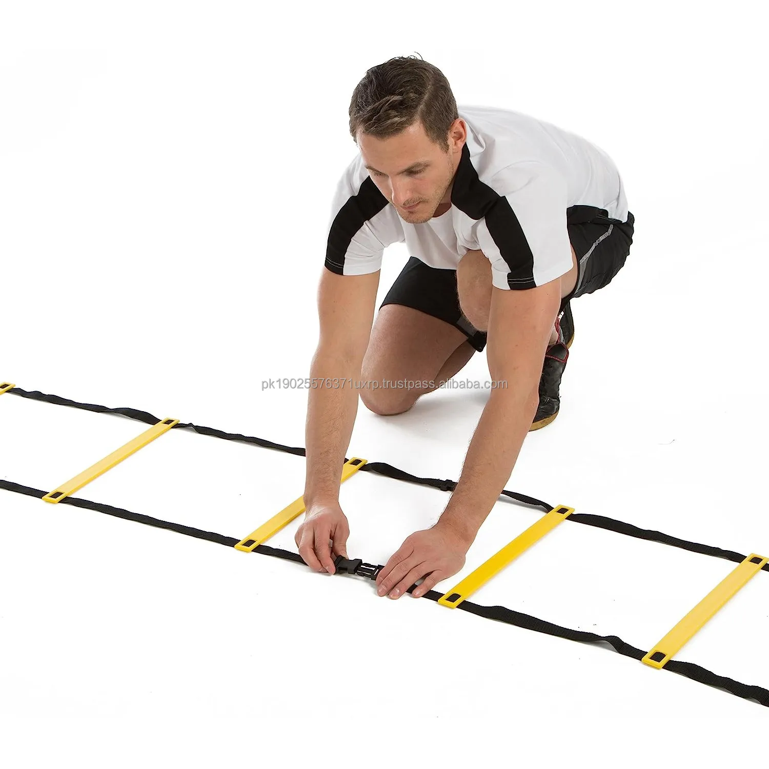 Ultimate Agility Ladder Speed Training Equipment 12 18 20 Rungs Agility ...