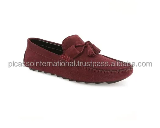 Good Quality Widely Selling Wholesale Supply Elegant Design Genuine Swede Leather Loafers Shoes for Bulk Purchase