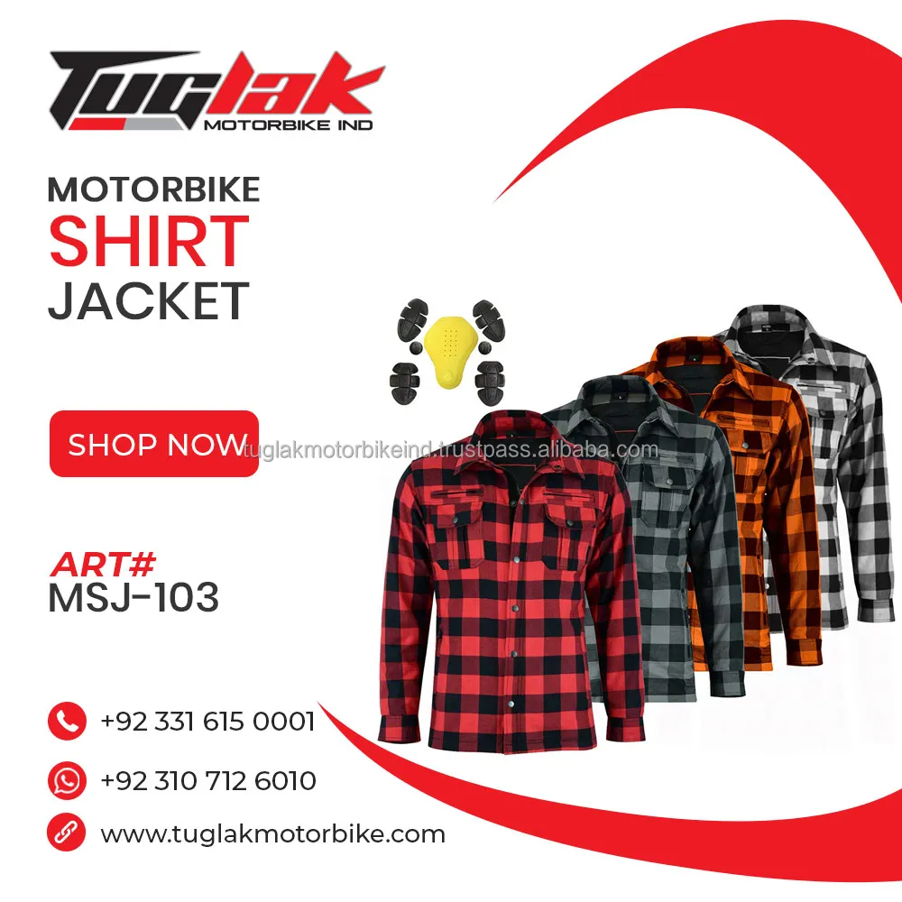 Camisa De Franela Para Moto Camisa Protectora Para Moto Franela