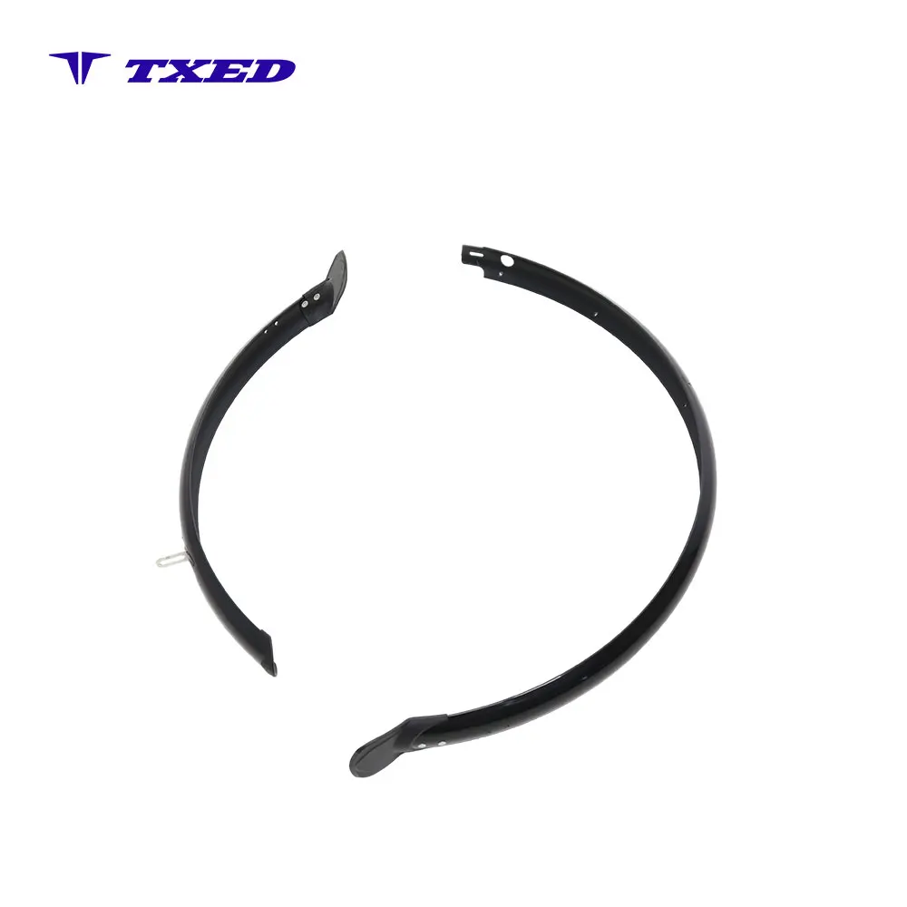 Fangda FD-PET-AB 700C Plastic 50mm Wide 370mm Radius Bike Fender Mudguard with UV Resistant for Road Bike & E-bike