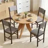 Walnut and Gray Color