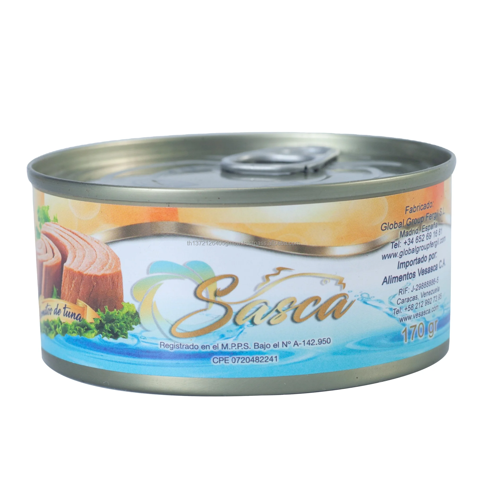 Tuna Fish Canned Seafood Tuna In Oil Or In Brine 140g/160g/170g/185g ...