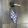 Blue & White Checkered