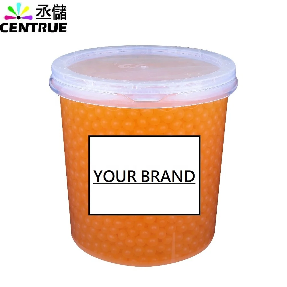 Shoufukuyaki Lychee Litchi Bursting Popping Ball Boba Taiwan Bubble Milk Tea