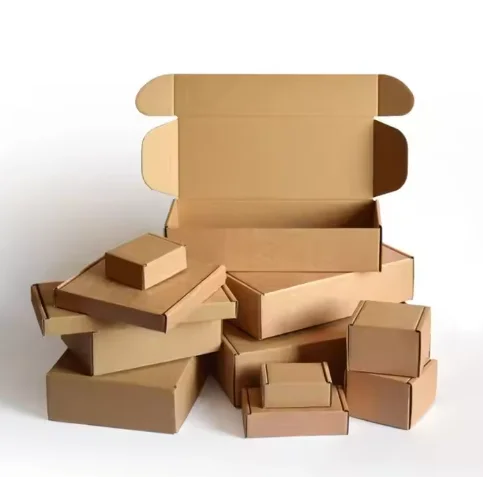 Factory Corrugated Folding Carton, Airplane-Shaped Gift Box, Postal Express Shoe Packaging Box
