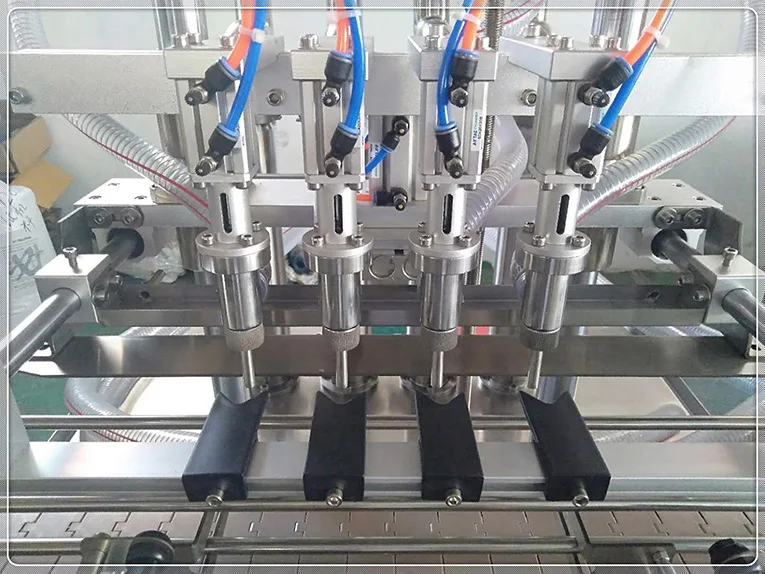 Brenu 4 Head Automatic Filling Machine Bottle Can and Capping 1000ml 20l Fully Pouch Semi Small Oil Machine for Daiginjo Deposit
