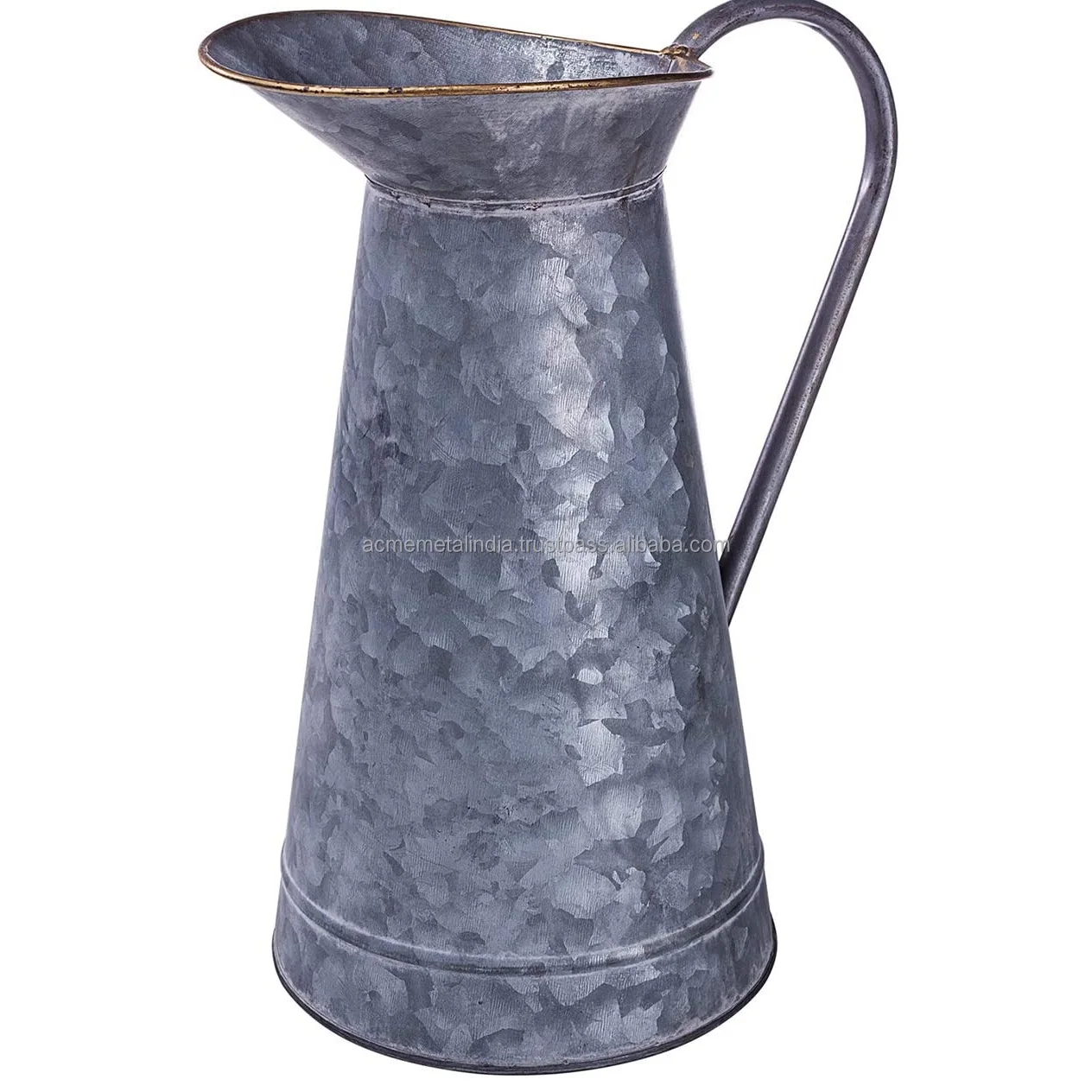 Handmade Galvanized Milk Can Garden And Flower Pot Best Selling Flower Arrange Decor Indoor