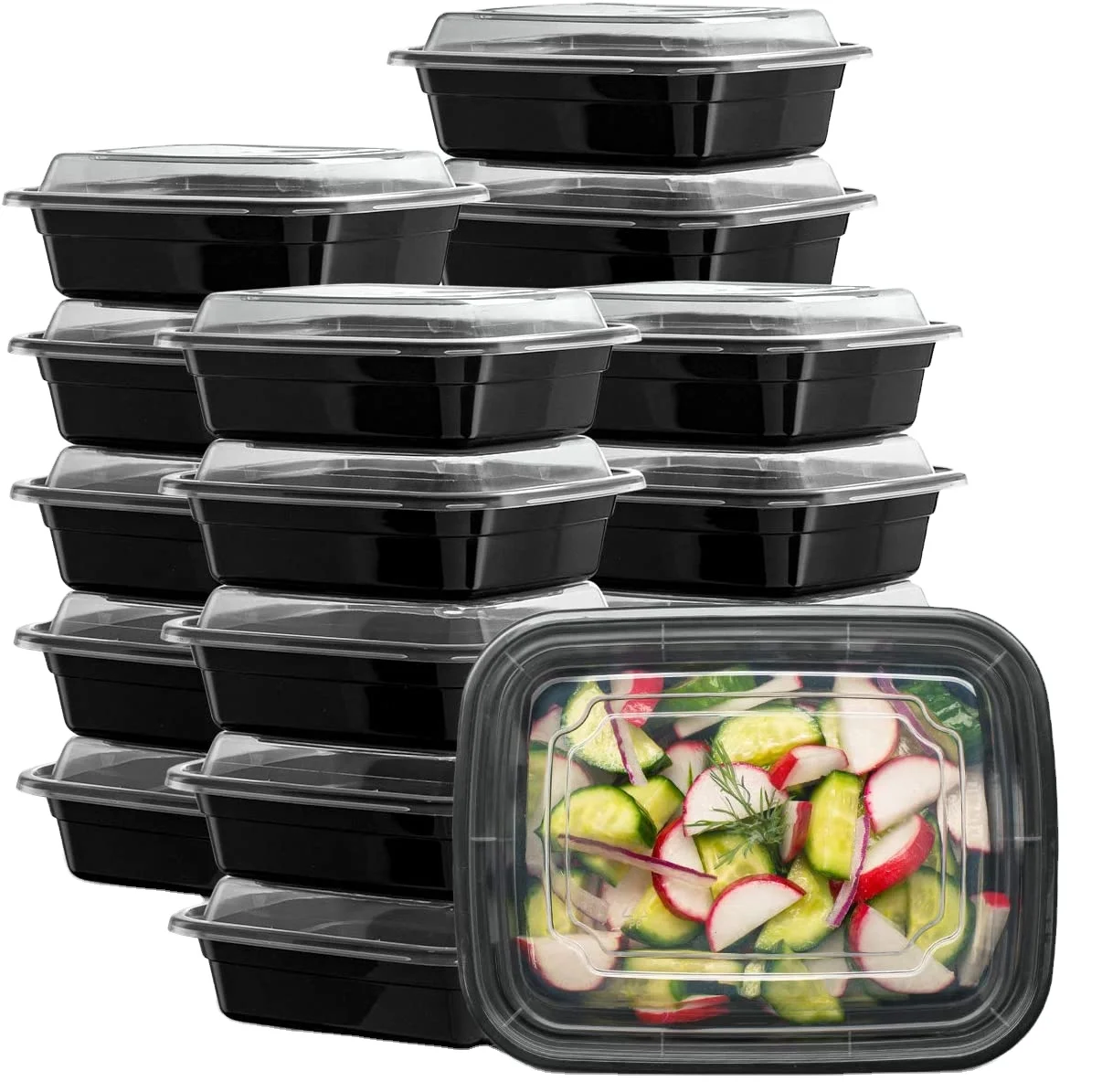 ISO Meal Prep Containers with Lids Certified BPA-Free Stackable