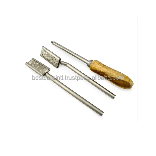 Tooth Float Set Veterinary Tooth Float Rasp Set Straight and Curved ...
