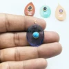 Purple Amethyst with Turquoise