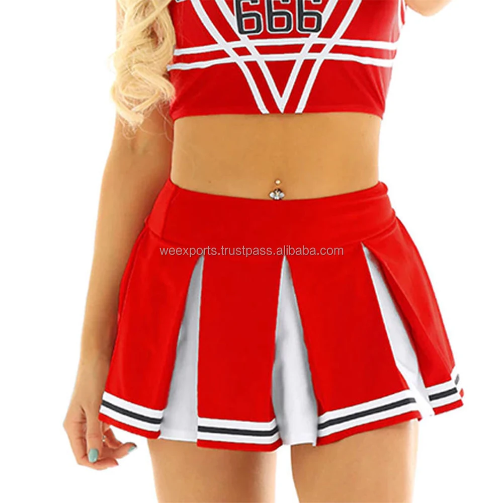 Cheerleader Costume For Girls Uniform Comfortable And Soft Fabrics High Quality Cheerleading 0833