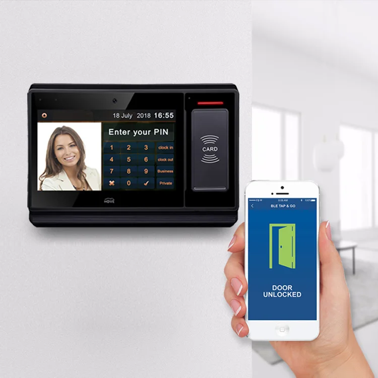 Ethernet Biometric Time Clock Terminal to Record the Attendance Log With SDK for Customer to Build Own System to Integrate With