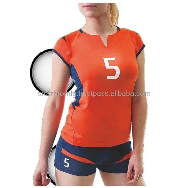 High Quality Sublimated Volleyball Uniform Designs Wholesale Volleyball