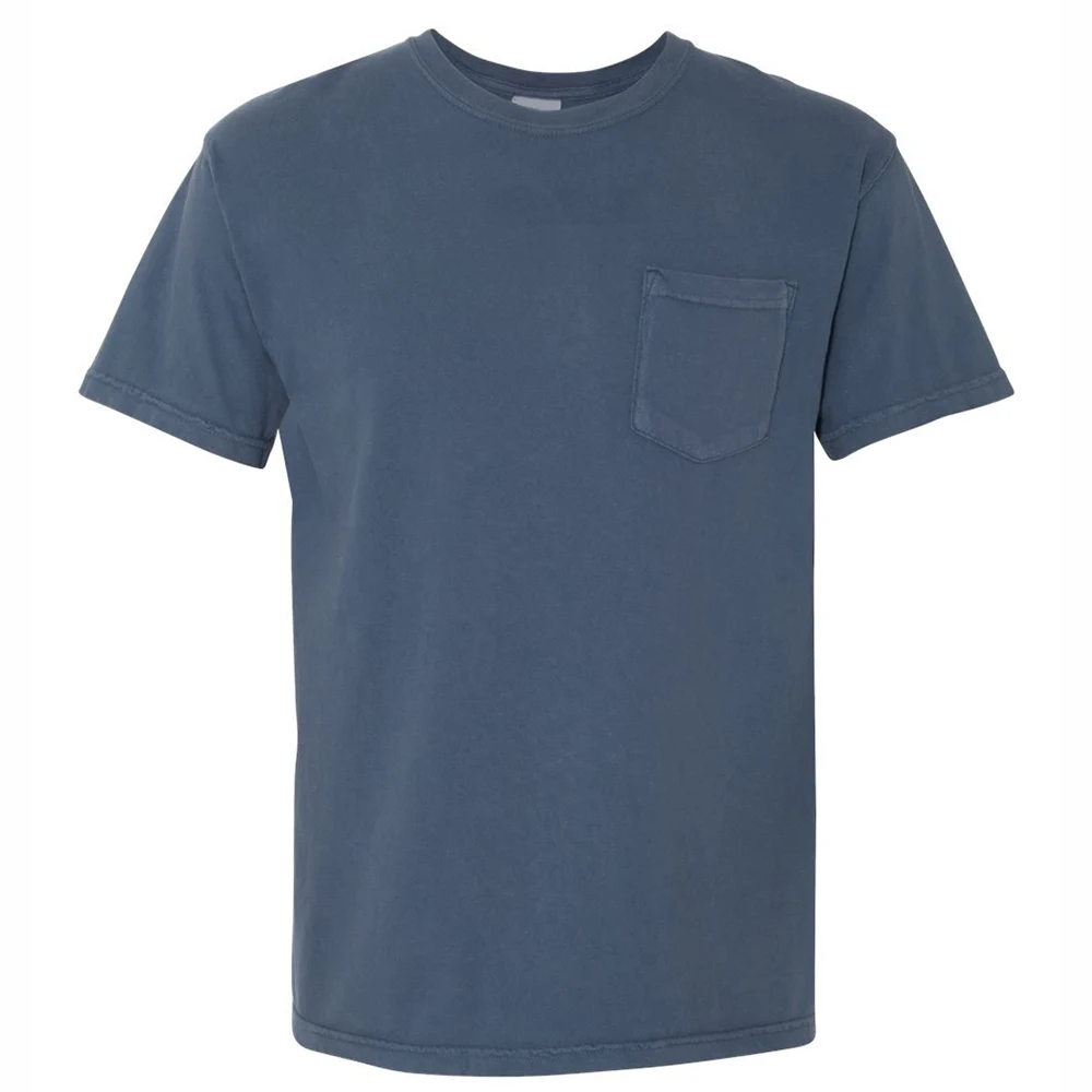 Men's T-shirts Good Selling Plus Size Men's T-Shirts Solid Color High Demanded Customized Logo Printed with Low MOQ