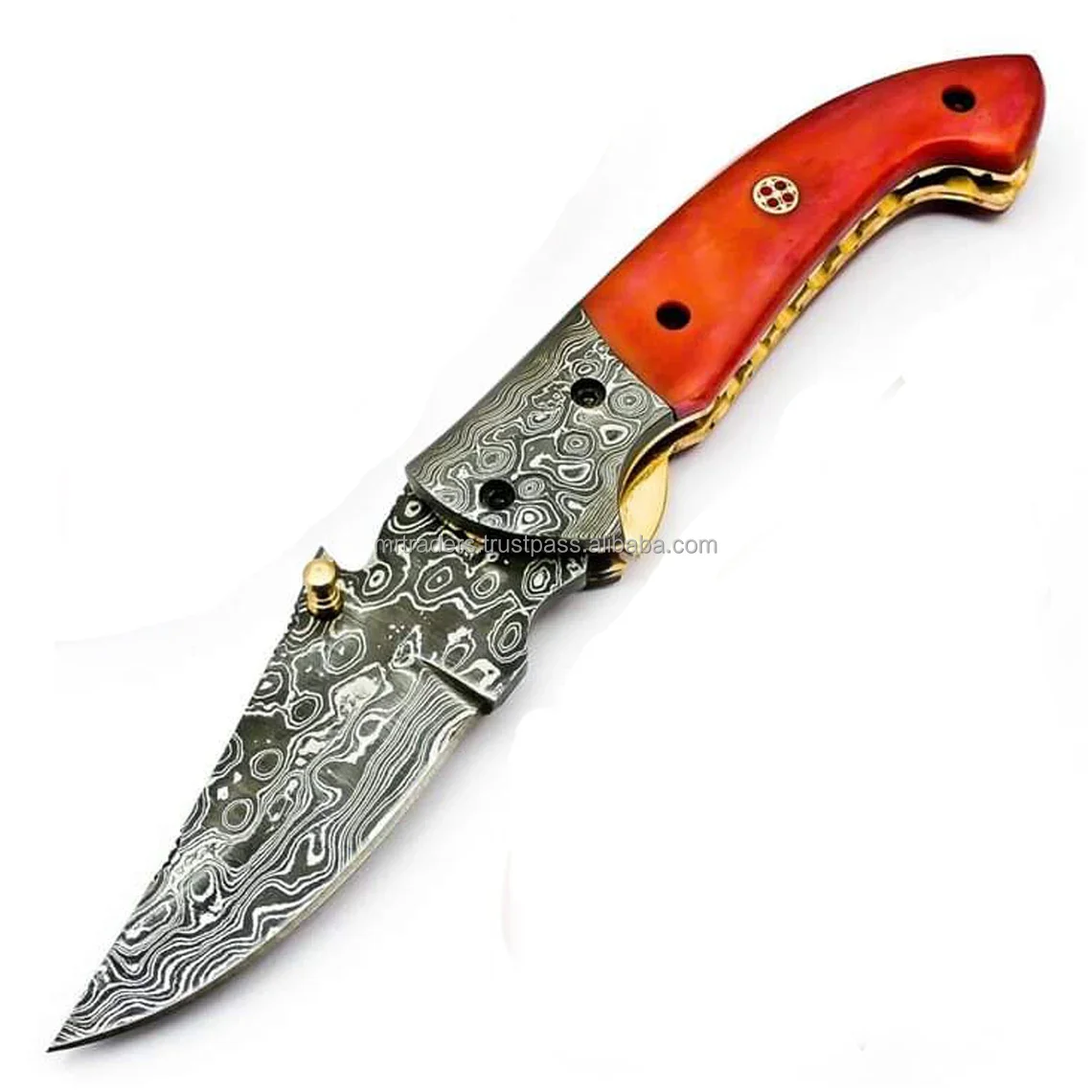 Pakistan Pocket Knives Premium Quality Handmade Hot Selling Golden