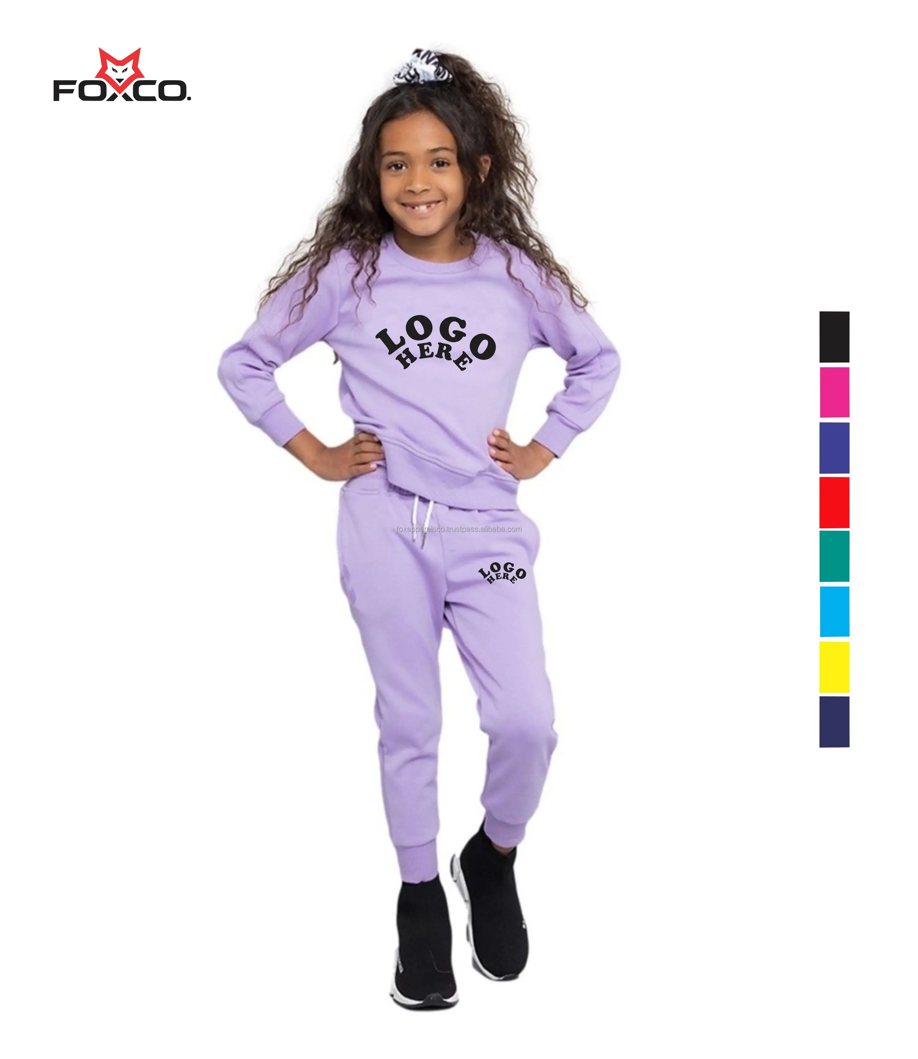 Customize Baby Boys Sweat Suits Tracksuit Sets Kids Suit Kids Sweatsuit