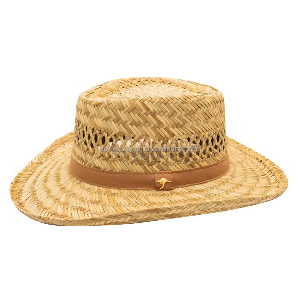 Product New And Biodegradable Straw Hat/straws Hat With Many Color
