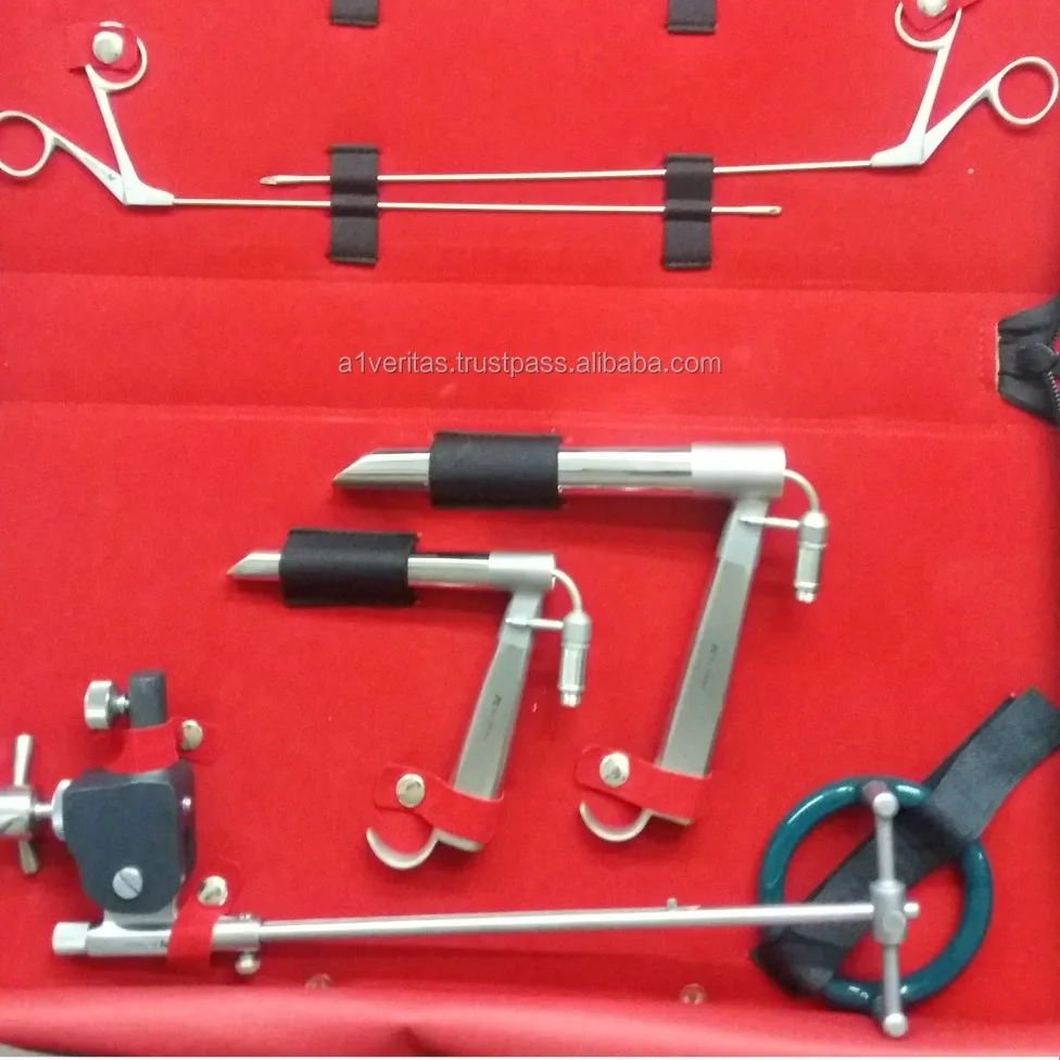 Stainless Steel Laryngoscope Holder And Chest Support,Ent Surgical