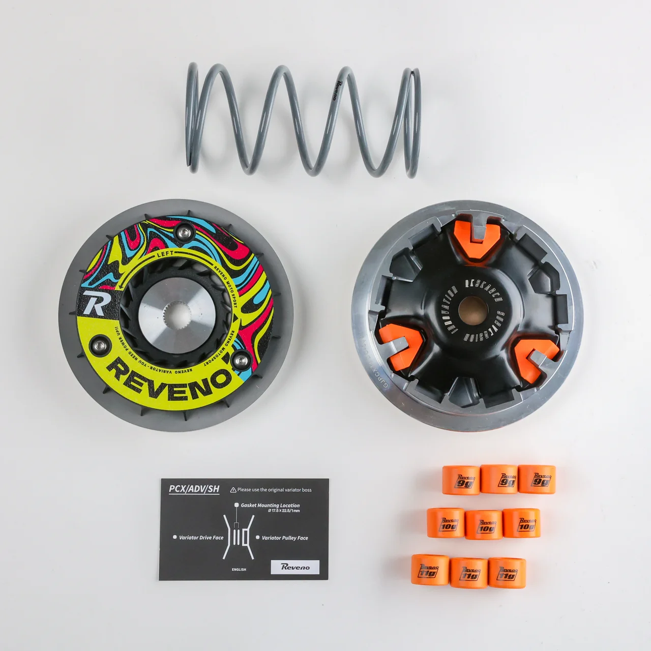 Galets De Variateur Pour Scooter/Moto - Lot De 4 Jeux (6 Rouleaux Par Jeu) - 16x13 Mm - Poids Au Choix (5.5g à 7.0g)