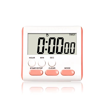 24 hours digital timer plastic digital countdown timer fridge magnet alarm clock