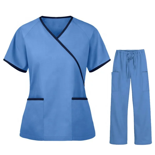 Medical Scrub Uniforms Best Quality Light Blue Color Buy Scrubs For