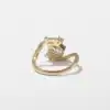 Oro macizo de 14K