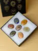 7 Chakra Gemstone Worry Stone Set