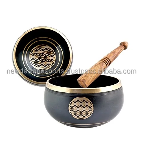 Flower Singing Bowl Buy Singing Bowl Crystal Singing Bowls Tibetan