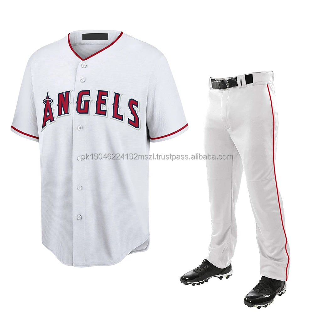 Professional Manufactured Made Baseball Uniform For Men's / Baseball