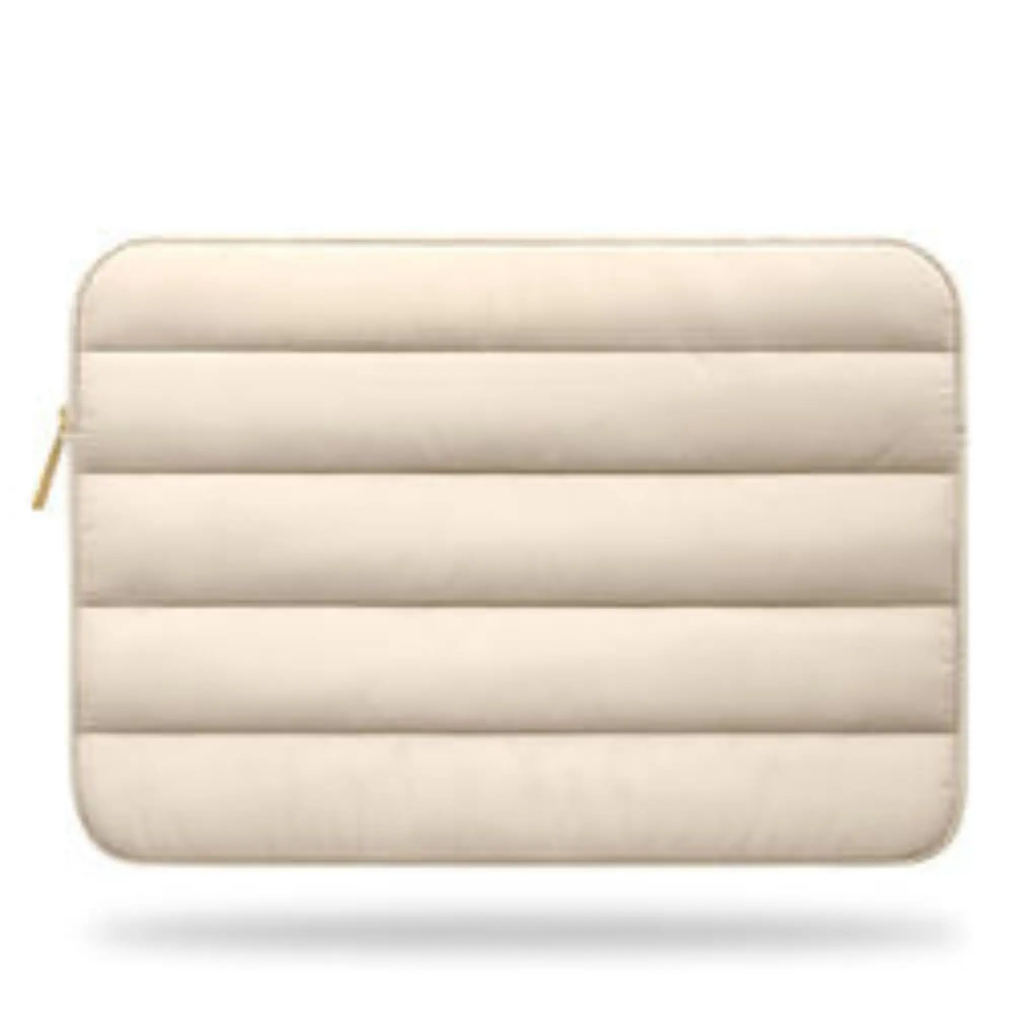 Captens LL Custom Women's Business Laptop Backpack Cute Fluffy Quilted Puffer Durable Nylon Model Laptop-Bags#03 - Image 5