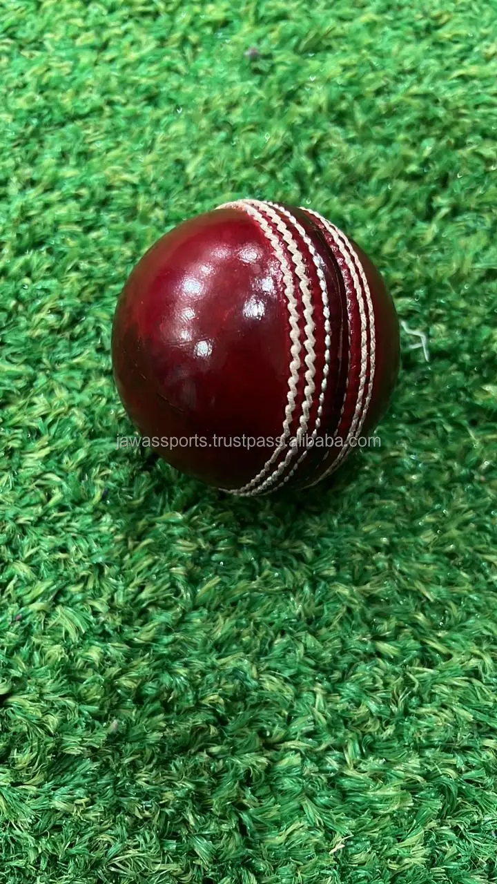 Top Grade Wholesale Duk's Pure Leather Red 4 Piece Good Quality Cricket