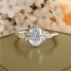 10K Gold Moissanite