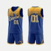 Royal Blue + Dark Gold