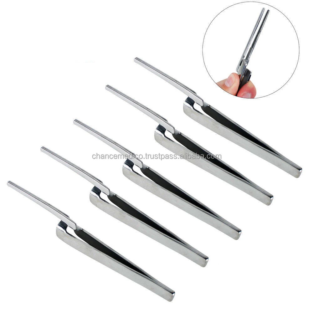5x Articulating Paper Pliers – 6" Dental Tweezer Forceps For Lab Work, Miller Style